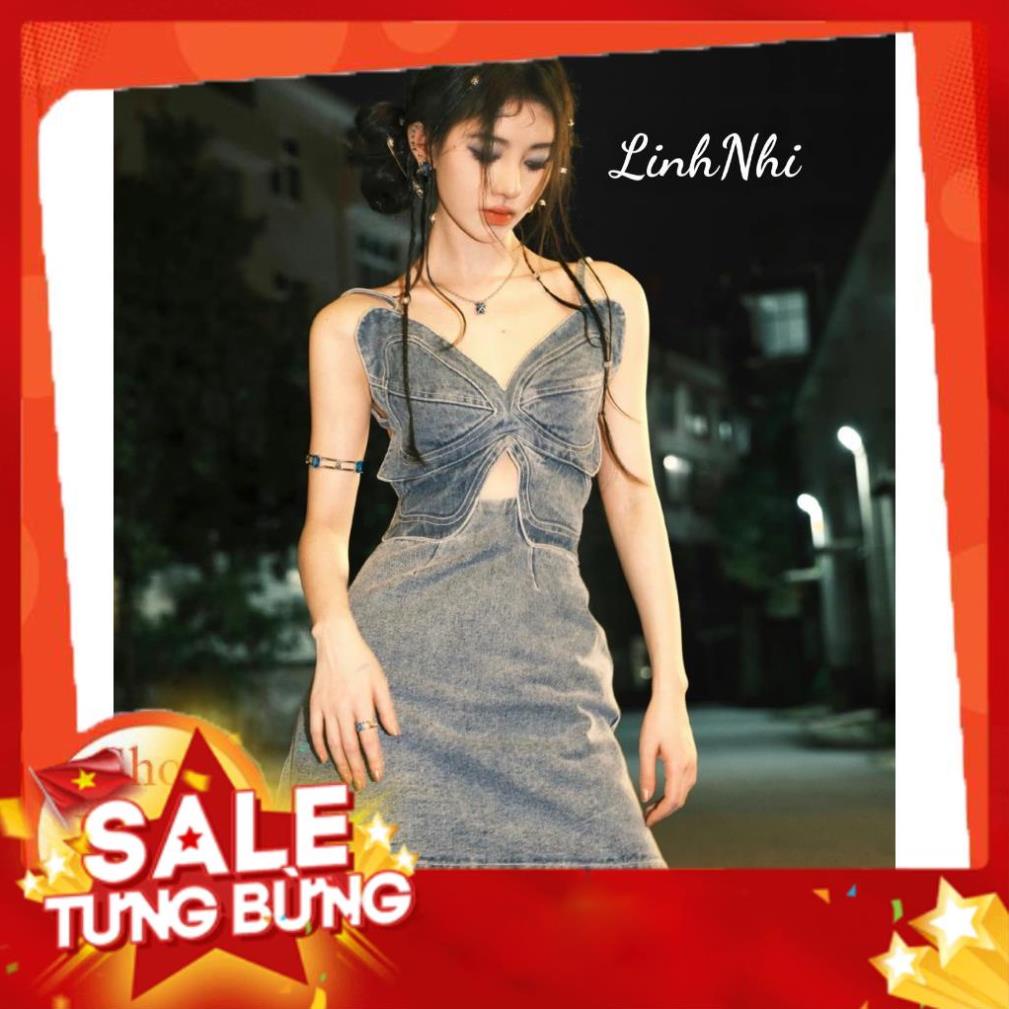 Set bò jeans jum Quảng Châu ,sét quần áo cao cấp 2023 Linh Nhi chuyên sỉ ninh hiệp Hottrend mùa hè