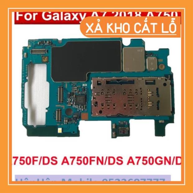 Main Samsung A750. Bo mạch Samsung A750. Mã A750F Samsung A7 2018 Full chức năng. BH 1 năm