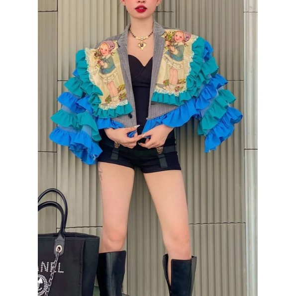 Áo vest hàng thiết kế độc lạ