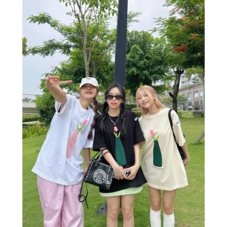 Áo thun local brand phông trơn nam nữ cổ tròn FIDE LỌ HOA  Localbrand.stduio