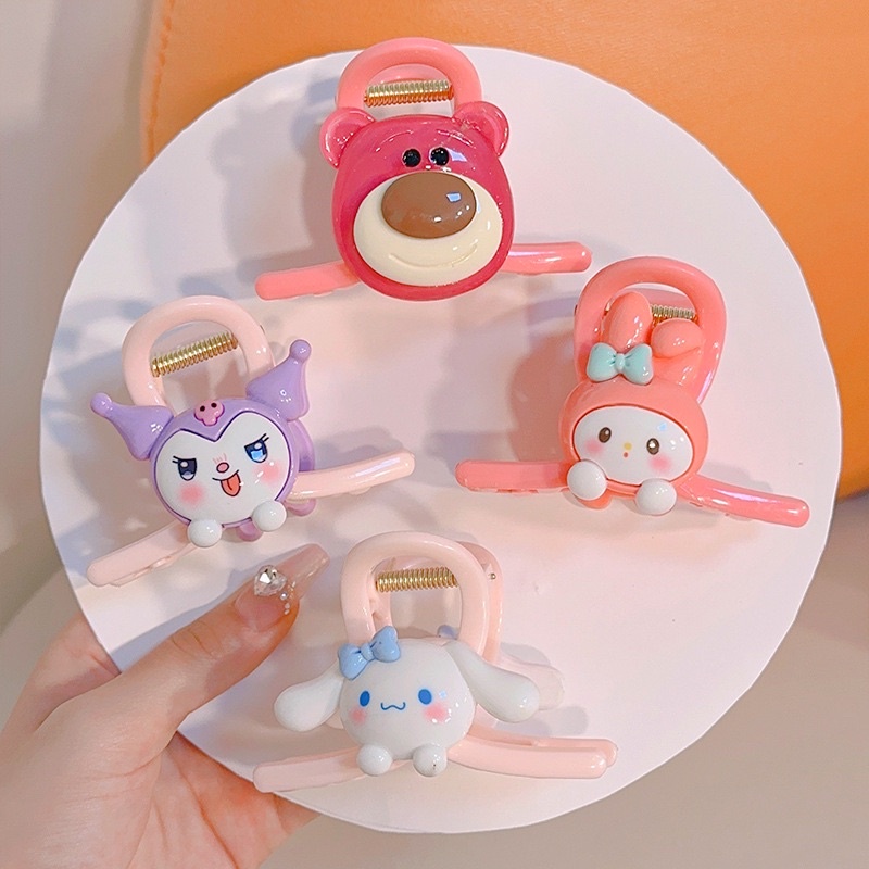 Kẹp tóc càng cua nhiều hình ngộ nghĩnh cho bé gái