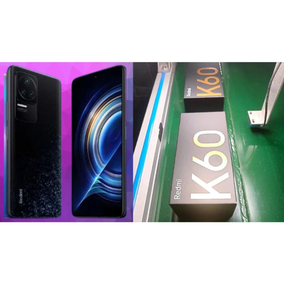 Điện Thoại XIAOMI Redmi K60 Snapdragon 8+ .Hàng chính hãng . Bảo hành 12th + Tặng kèm phụ kiện