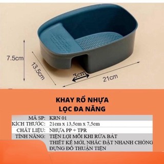 Khay Lọc Rác Bầu Dục