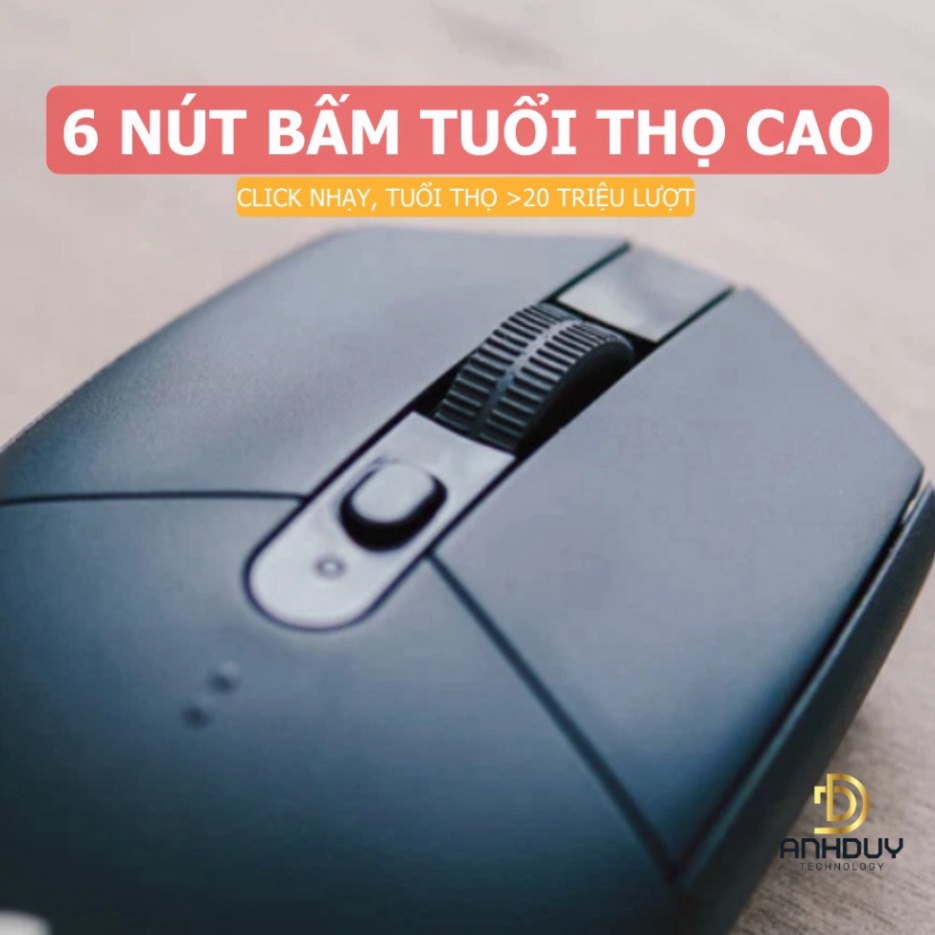 Chuột không dây Logitech G304 OEM Gen2 4000 DPI sang trọng tiết kiệm pin phù hơp làm việc văn phòng chơi game new New HO