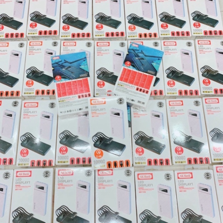 Sạc Dự Phòng AK BANK 10000mAh New HOT HOT