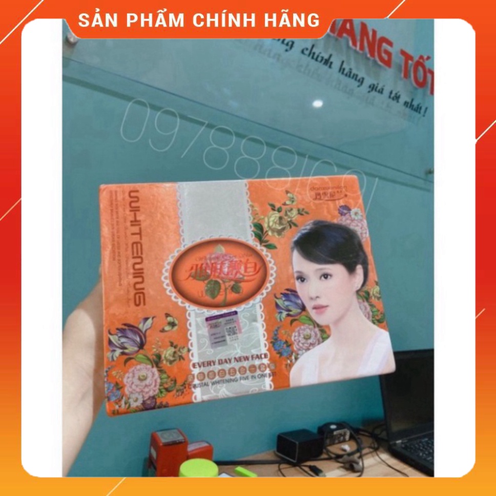 CHÍNH HÃNG -  Bộ Hoàng Cung Cam 5in1 chính hãng tặng 3 mặt nạ và 1 bộ thử.