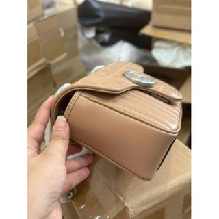 Túi nâu trầm ô  ( size  27- cod da số xịn)