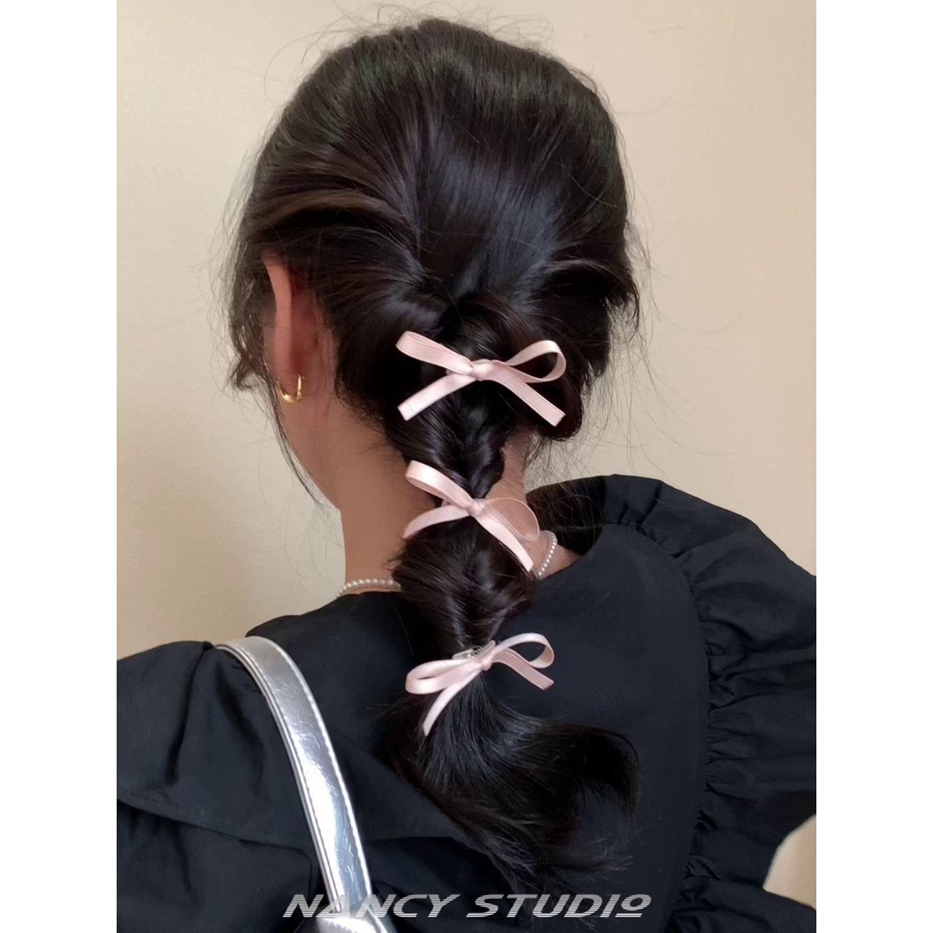 Kẹp Tóc Hình Nơ Phong Cách Pháp Thời Trang Mùa Hè Cho Nữ
