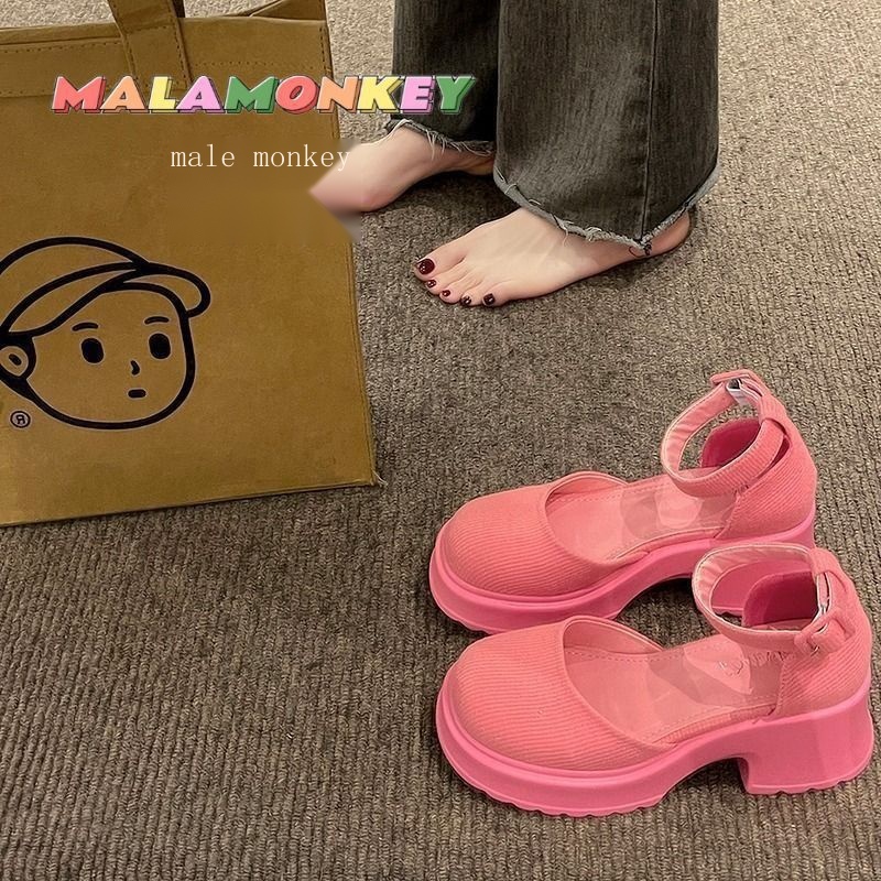 Xăng đan Mary Jane Đế Dày Thời Trang Mùa Hè 2023