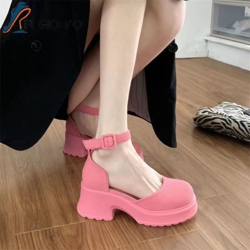 Xăng đan Mary Jane Đế Dày Thời Trang Mùa Hè 2023