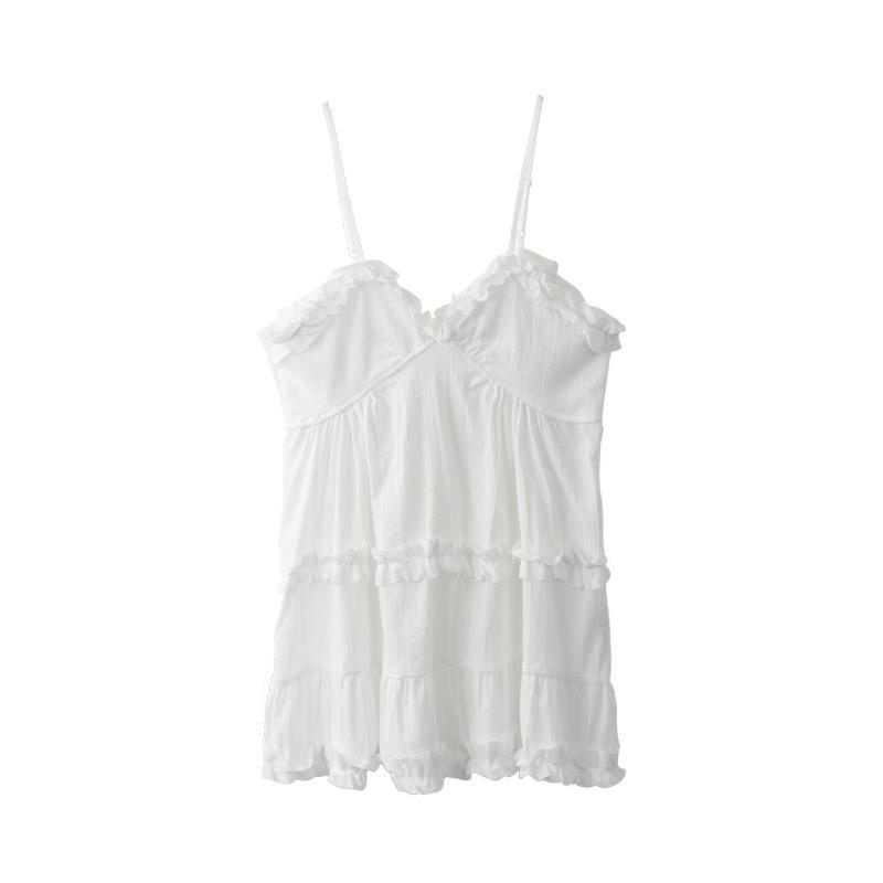 Áo Hai Dây Dáng Rộng Thời Trang Mùa Hè 2021 Phong Cách Mới Cho Nữ