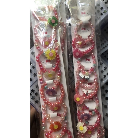 Hoạt Hình Cho Bé Vòng Tay Vòng Tay Họa Tiết Độ Đàn Hồi Cao Hạt Pha Lê Hồng Tay Trẻ Em Trang Sức Bé Gái Món Quà Dễ Thương