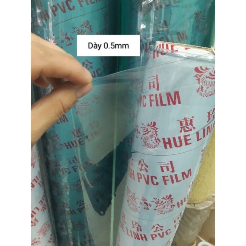 ( MÀNG MỎNG) Màng nhựa trong dẻo PVC ( 0.15mm->0.5mm)