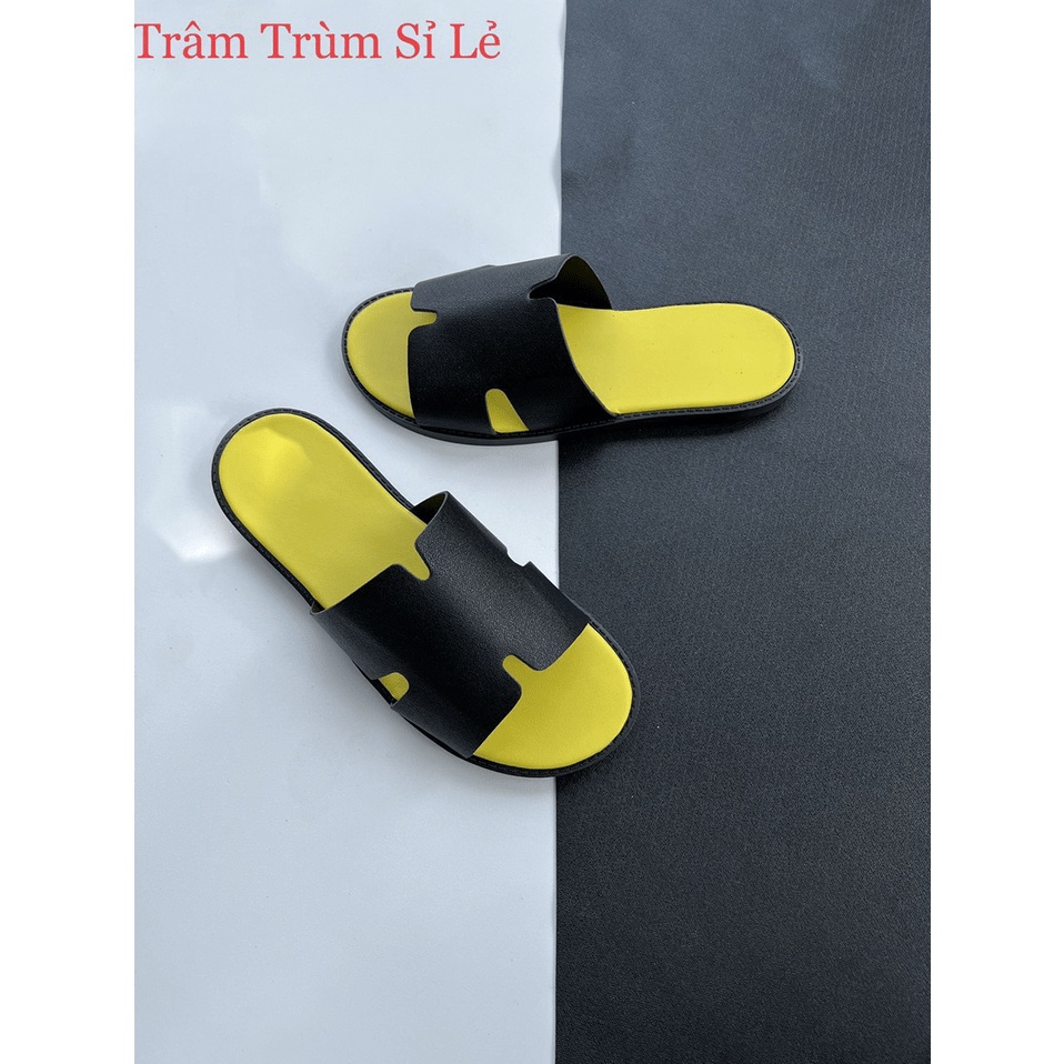 Dép lê thời trang quai ngang nam chữ h,chữ x đẹp.Hàng sẵn kho từ 38 -43 shopmen