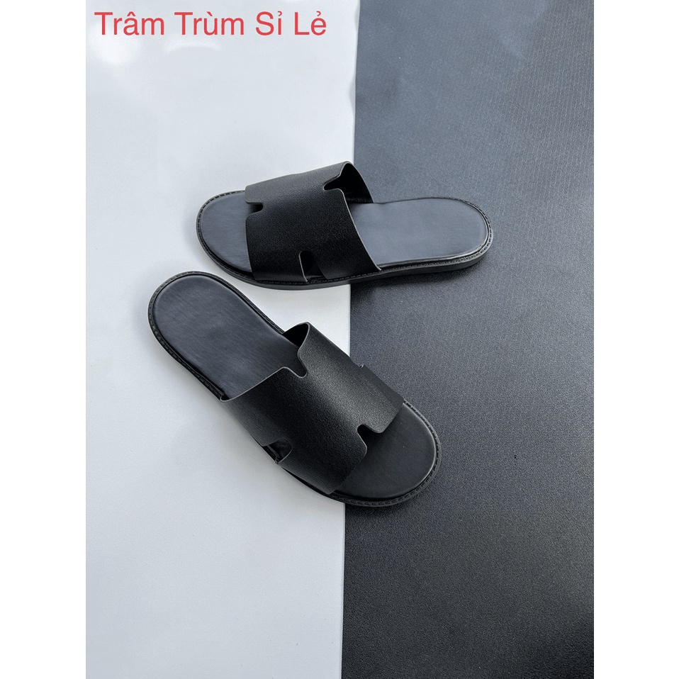 Dép lê thời trang quai ngang nam chữ h,chữ x đẹp.Hàng sẵn kho từ 38 -43 shopmen
