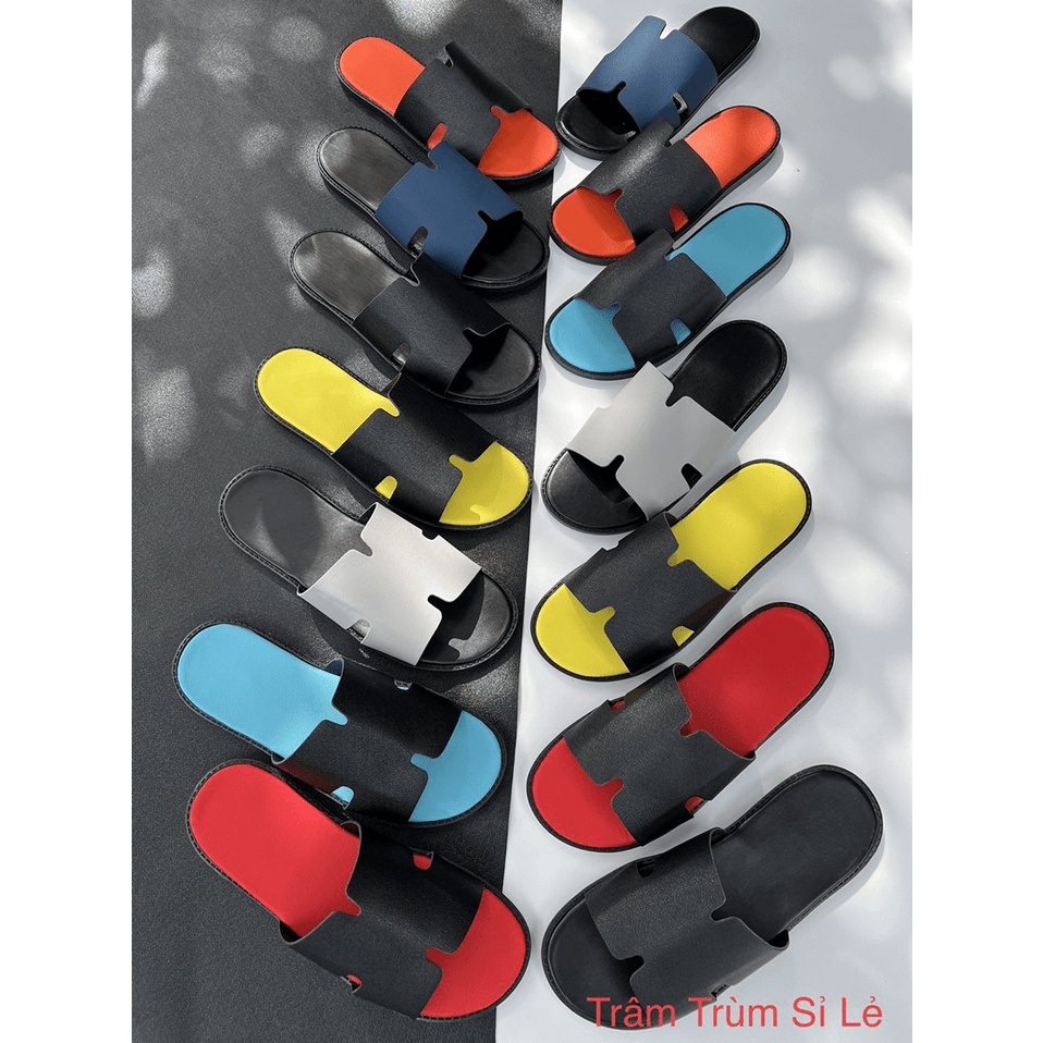 Dép lê thời trang quai ngang nam chữ h,chữ x đẹp.Hàng sẵn kho từ 38 -43 shopmen