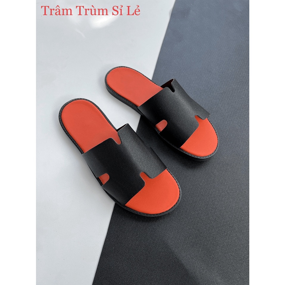 Dép lê thời trang quai ngang nam chữ h,chữ x đẹp.Hàng sẵn kho từ 38 -43 shopmen