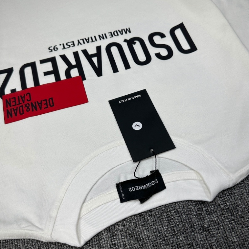 Áo Thun Nam DSQ 95 Hình In Chữ DSQ Cao  Vải cotton Co Dãn 4 Chiều Phù Hợp Cho Nam