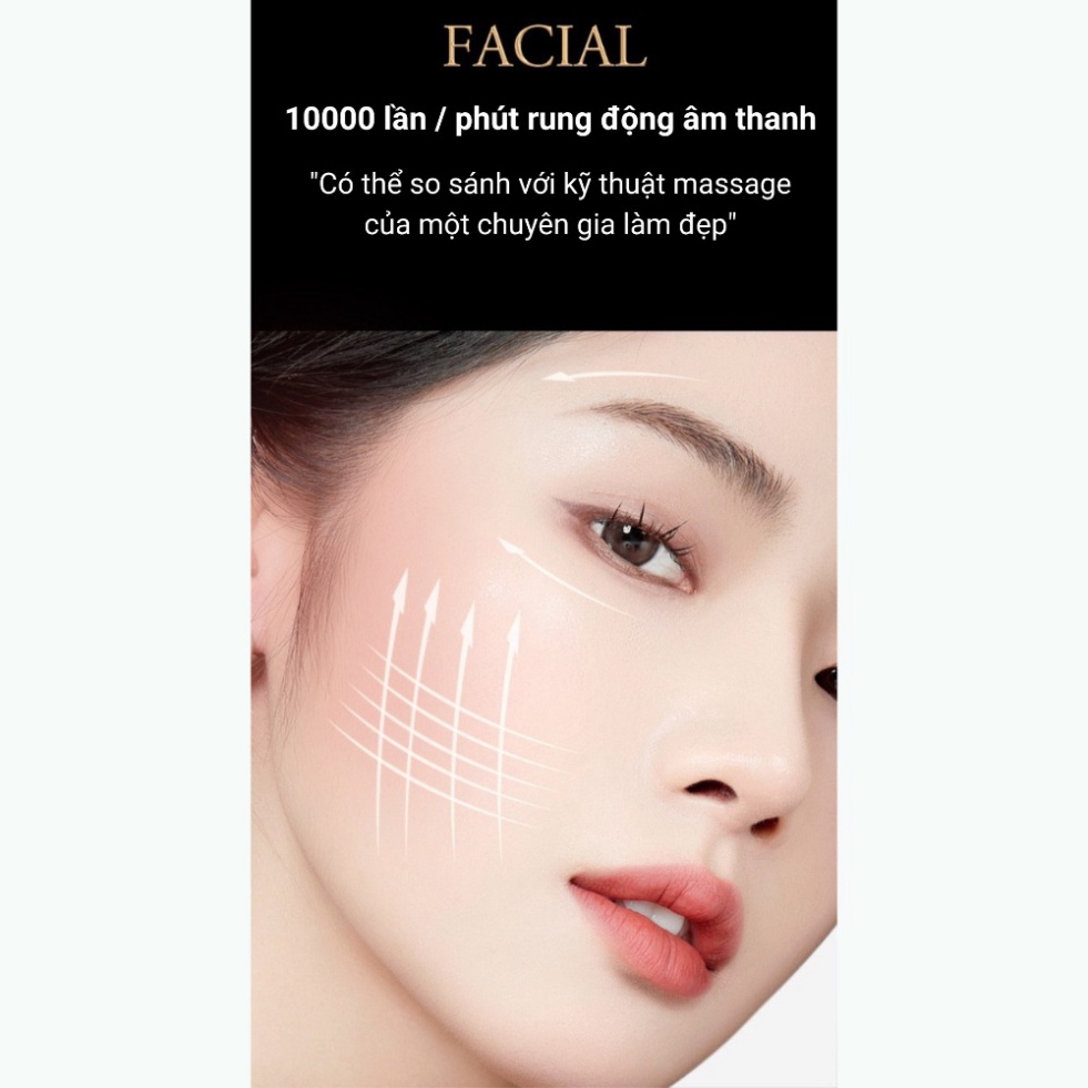 Máy massage mặt ADAD, máy nâng cơ mặt giảm nếp nhăn giúp da săn chắc thon gọn - bảo hành 12 tháng