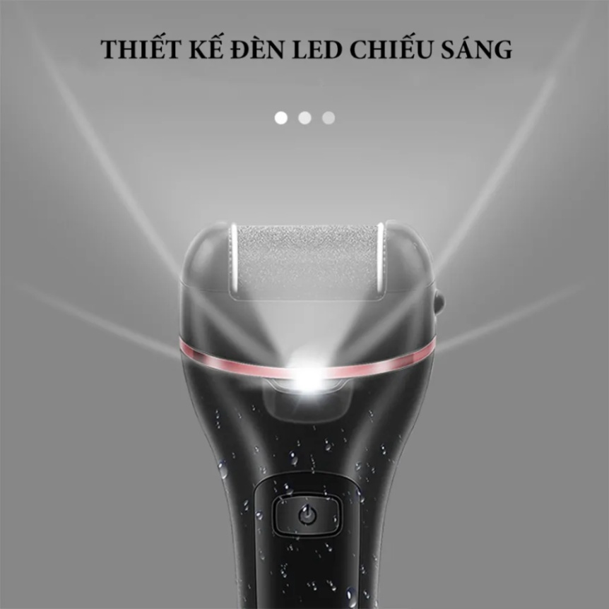 Máy chà gót chân, mài gót chân tẩy tế bào chết làm mềm, làm sáng gót chân chuyên dụng tại nhà