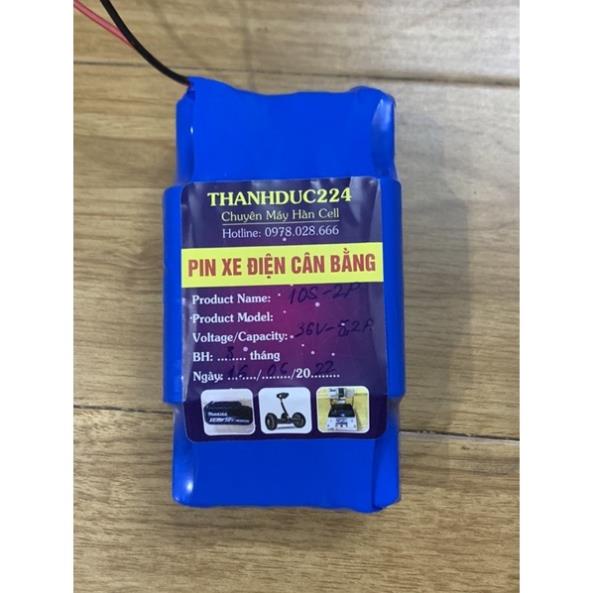 Khối PIN xe cân bằng xe điện 10S 36-42v - Lõi Samsung 22P