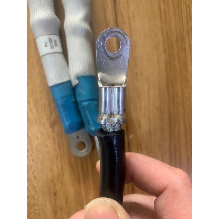 Cáp M50 trong suốt cho máy hàn cell Siêu Tụ + Kẹp Cos hai đầu siêu đẹp.