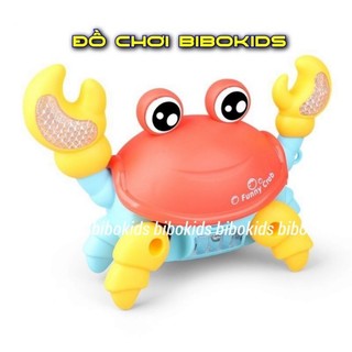 Đồ chơi con cua chạy pin có phát nhạc và đèn cho bé - Đồ chơi cho bé hình con cua có đèn và nhạc giudp bé vui chơi
