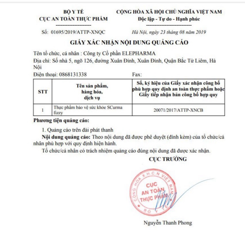 Viên sủi dạ dày Scuma Fizzy - Chứa nano curcumin giúp giảm viêm dạ dày, nhanh liền sẹo - Hộp 2 tuýp - Đann Trang