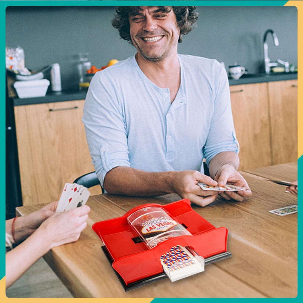 Máy Xào Bài Trộn Bài Ngẫu Nhiên LAS VEGAS Shuffler Poker ☘️AsiaMart88 ☘️