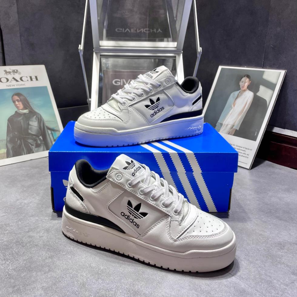 GIÀY THỂ THAO ADIDAS FORUM BOLD LOW TRẮNG ĐEN, GIÀY ADIDAS FORUM DA ĐEN TRẮNG