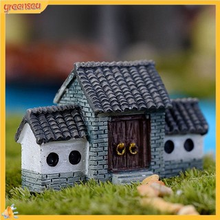 (greensea) Mô hình ngôi nhà mini dành cho trang trí vườn nhà/ nhà búp bê