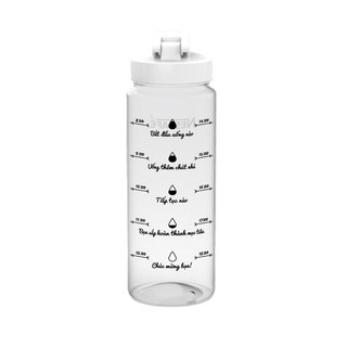 [GIFT] Bình nước Water reminder 700ml