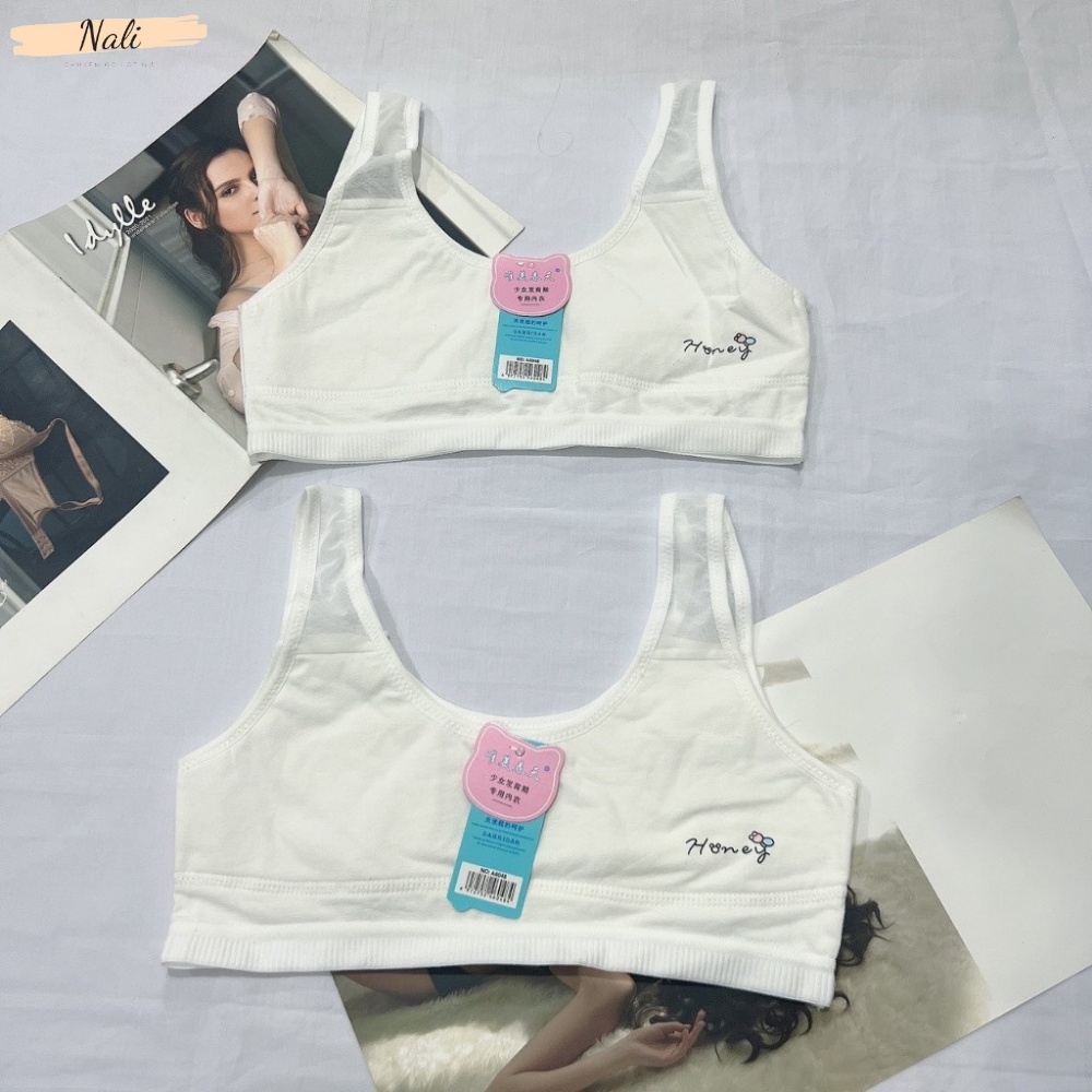 Áo Lá Học Sinh Chất Cotton Siêu Thấm Hút Dây Lưới Mềm Mại Kiểu Dáng Chui Đầu NL374