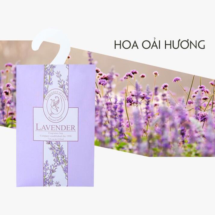 Túi Thơm Hương Tự Nhiên Treo Tủ Quần Áo