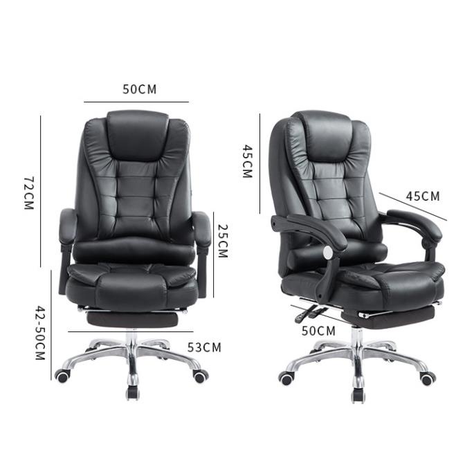 Ghế văn phòng có massage lưng, gác chân , nâng hạ ghế , xoay 360 hàng nhập khẩu cao cấp