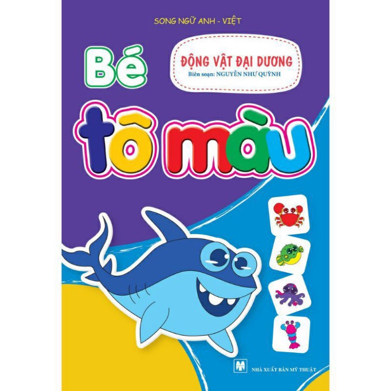 Sách - Bộ 20 Cuốn Tô Màu , Tô Hình Cho Bé HM BOOK