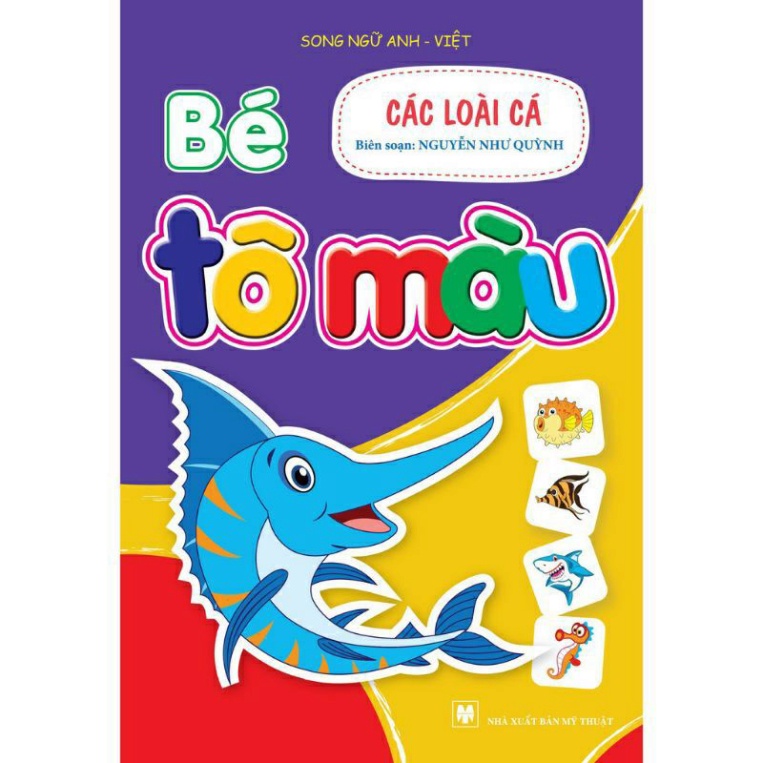 Sách - Bộ 20 Cuốn Tô Màu , Tô Hình Cho Bé HM BOOK