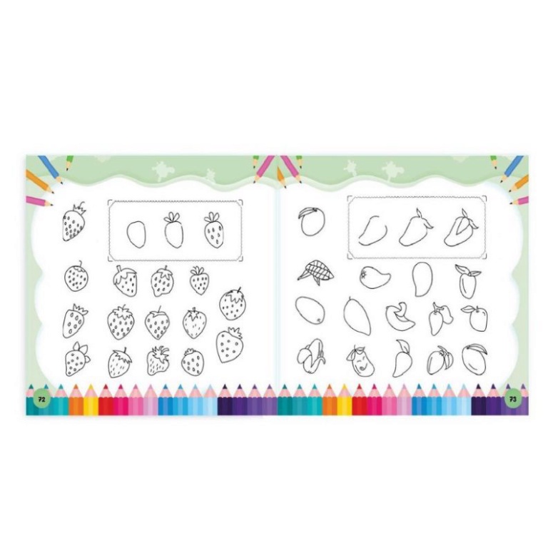 Sách - Bé Tô Màu 9999 - Tô Màu Sáng Tạo 2-6 Tuổi HM BOOK