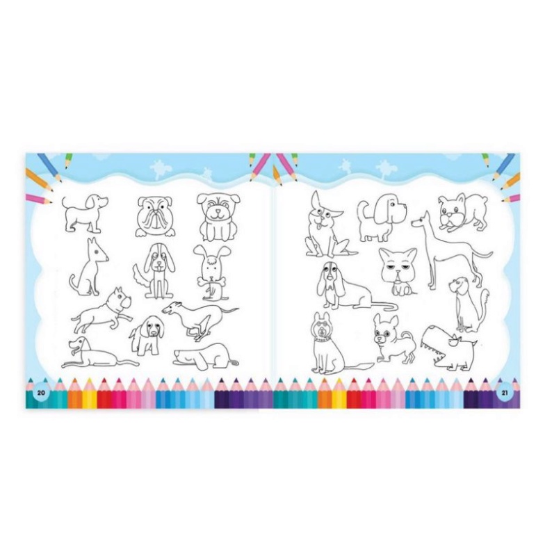 Sách - Bé Tô Màu 9999 - Tô Màu Sáng Tạo 2-6 Tuổi HM BOOK