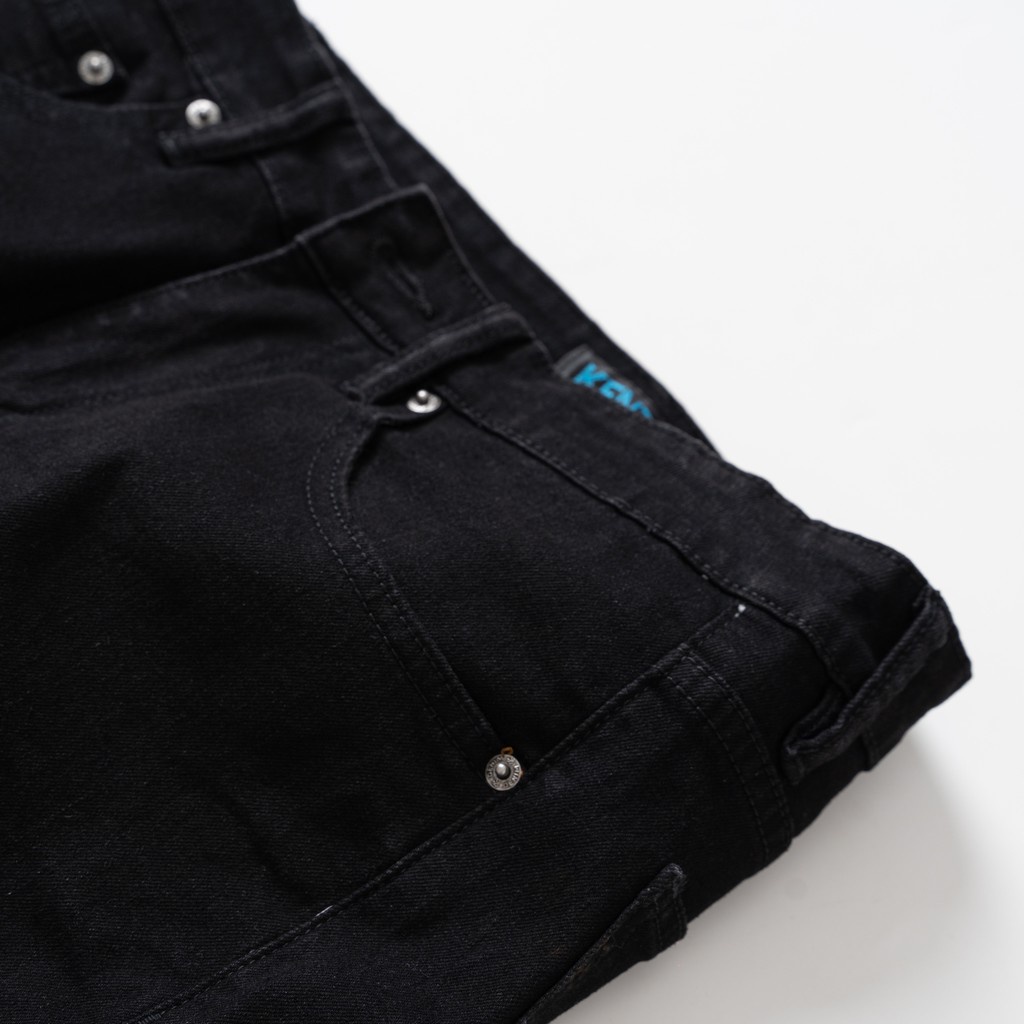 Quần Jean nam Kenta đen slimfit cơ bản QJD0053