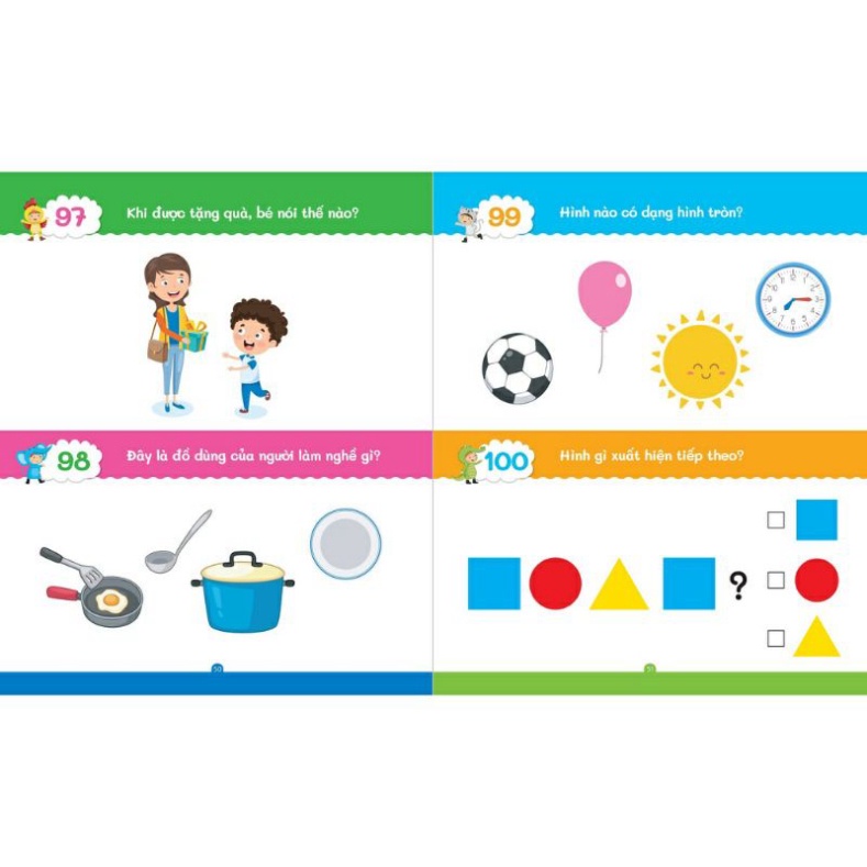 Sách - 101 Câu Hỏi Đáp Rèn Trí Thông Minh - Mẹ Hỏi Bé Trả Lời 3+ HM BOOK