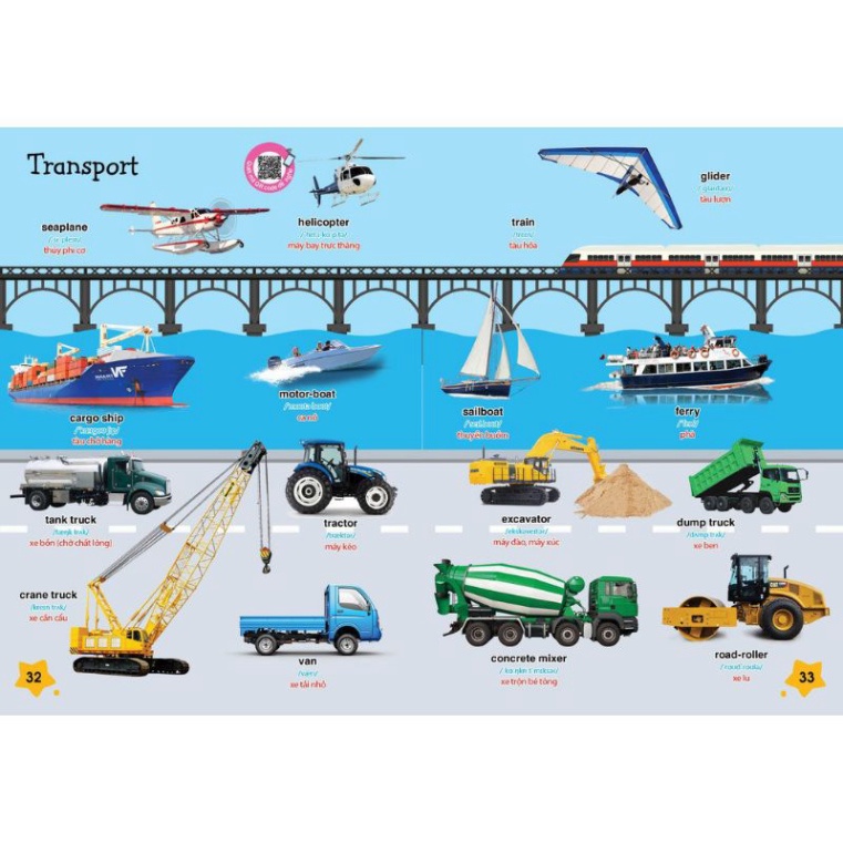 Sách - Tư Duy Ngôn Ngữ - Bé Chinh Phục Tiếng Anh Theo Chủ Đề - Phiên Bản Có Âm Thanh HM BOOK