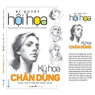 Sách Bí Quyết Hội Họa - Ký Họa Chân Dung - VLG