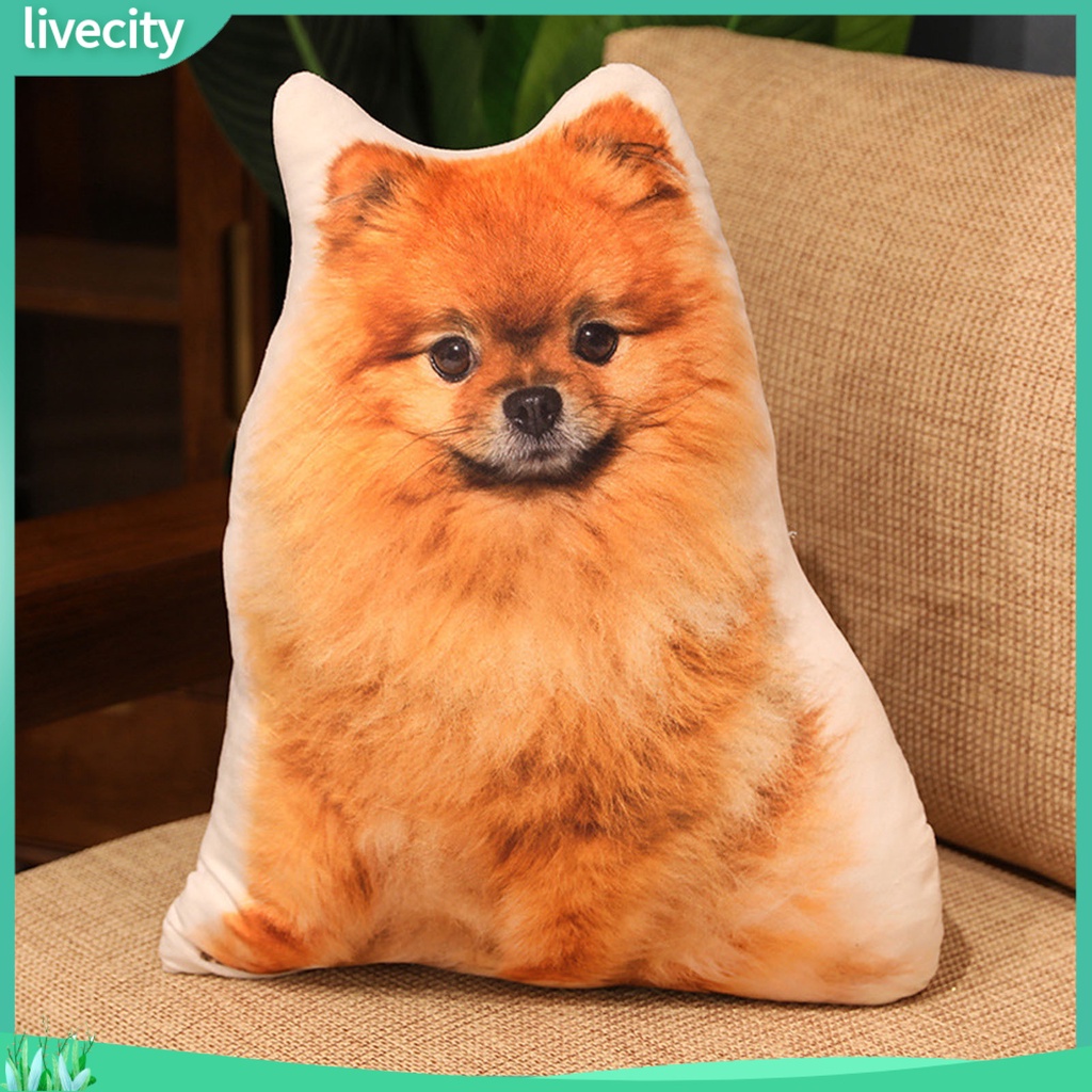Đồ chơi nhồi bông Hình Chó Mèo Chống Biến Dạng Trang Trí Nội Thất