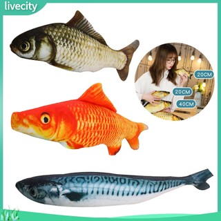 Gối ôm mềm mại hình cá chép độc đáo