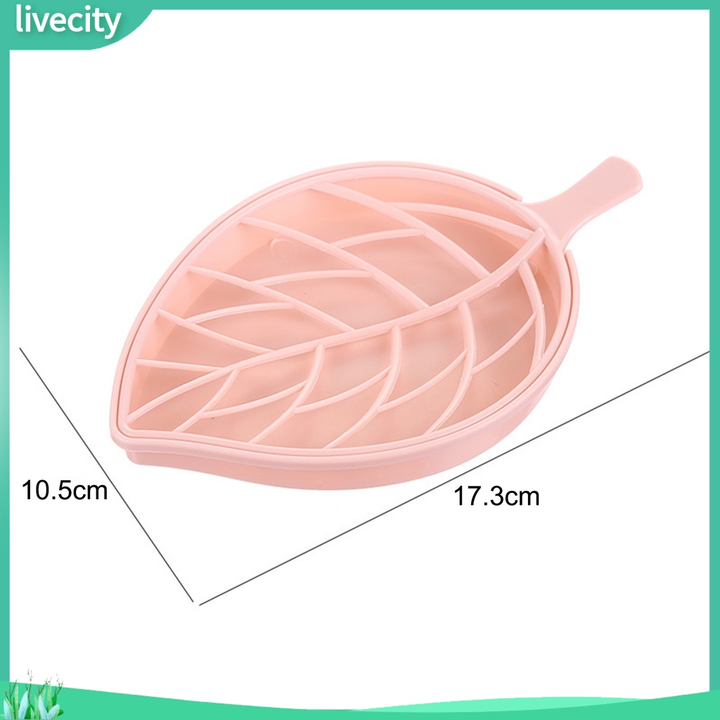 Khay Để Xà Phòng Hình Chiếc Lá Sáng Tạo