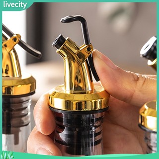{livecity} Bộ 2 vòi rót gắn miệng chai dầu ăn/ giấm