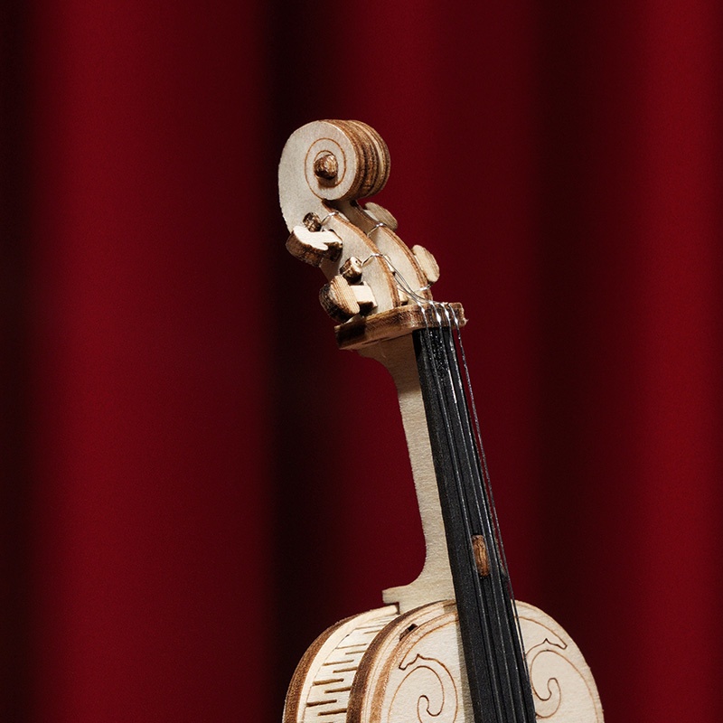 Mô hình lắp ghép gỗ 3D Đàn Violin ROKR