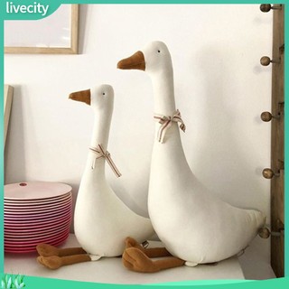 {livecity} Chú Ngỗng Nhồi Bông Mềm Mại Dễ Thương