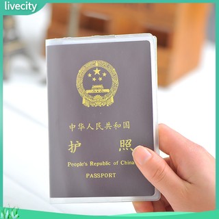 {livecity} Vỏ Bọc Hộ Chiếu Chống Thấm Nước